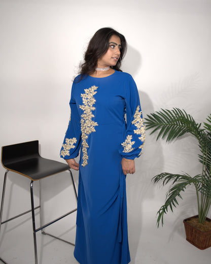 Formal Evening Dress Blue