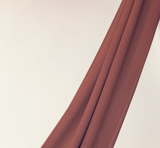 Premium Chiffon Matching Set Chestnut