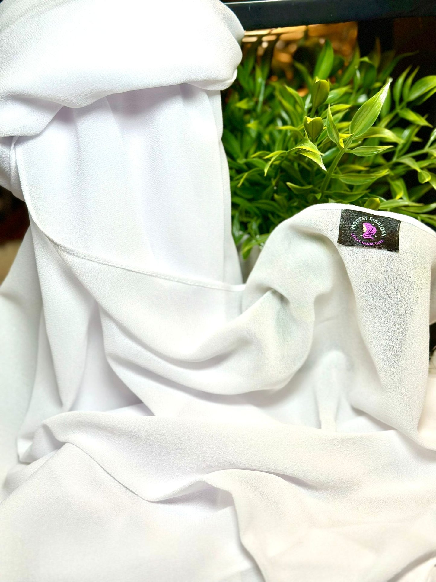 Matching Hijab & Under cap Set- White